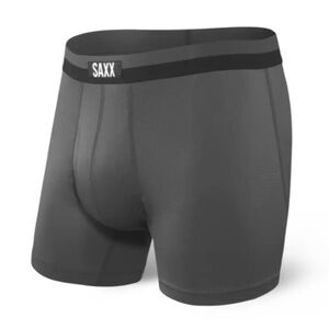 Saxx Sport Mesh Boxer Brief Graphite